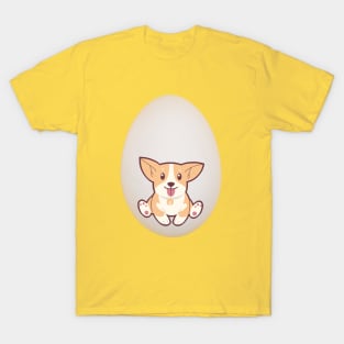 Funny Dog In The Egg T-Shirt